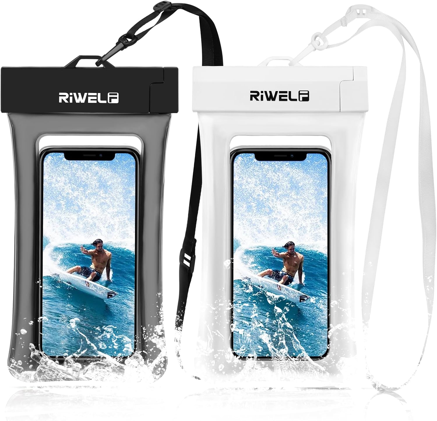 RIWELF Floating Waterproof Phone Pouch, Waterproof Phone Case