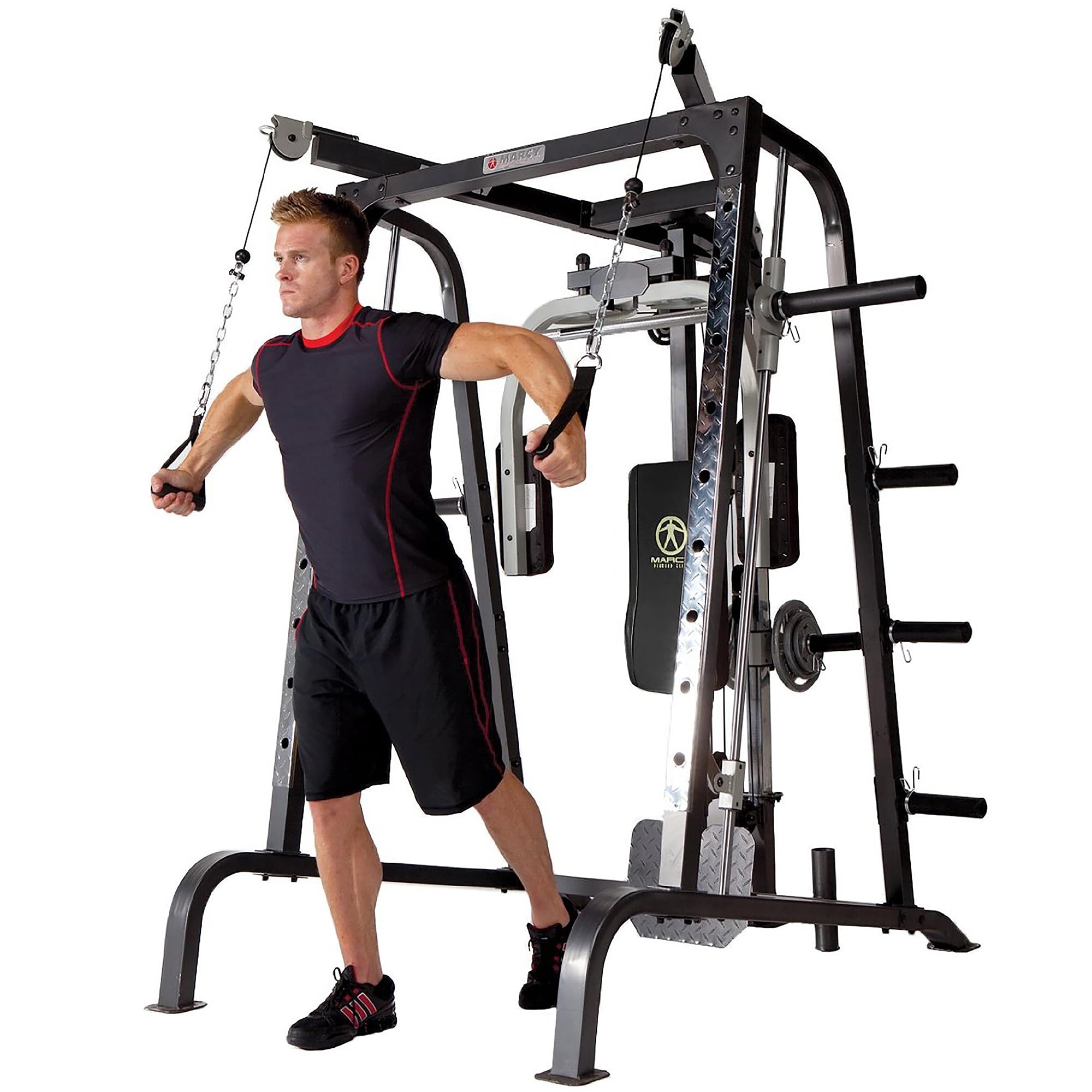 Marcy MD-9010G Smith Machine with Weight Bench