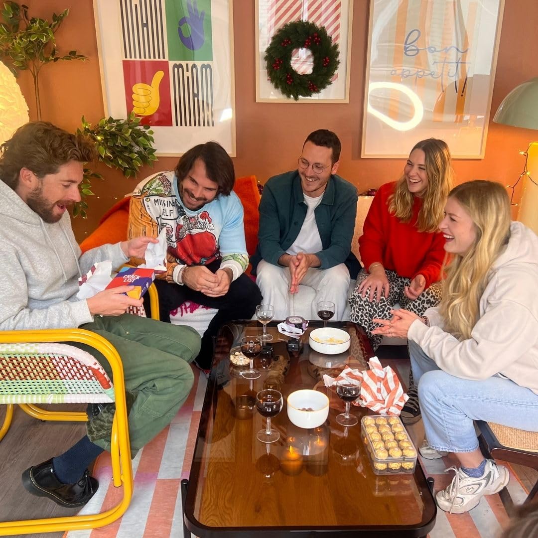 CRACK LIST – Gioco di Carte Divertente per Tutta la Famiglia | 2-8 Giocatori | Età 10+ | Durata: 30 Min | Gioco da Tavolo per Amici e Famiglie | Versione Italiana