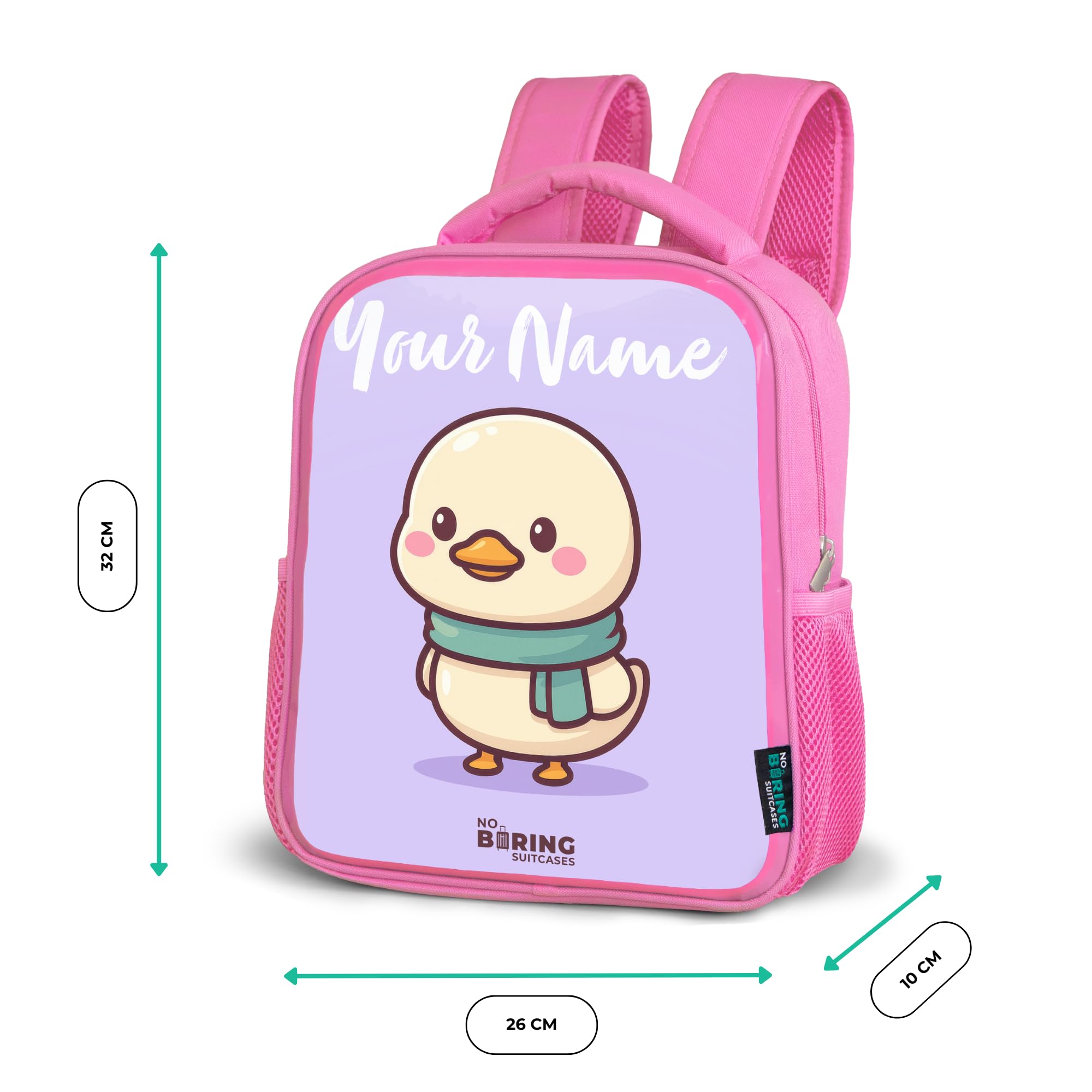 NoBoringSuitcases© Zaino Per Bambini Zaini Scolastici Blu Bambino | 8L - Backpack Da Viaggio School Bag Piccolo Zainetto In Età Prescolare Ragazzi Animali
