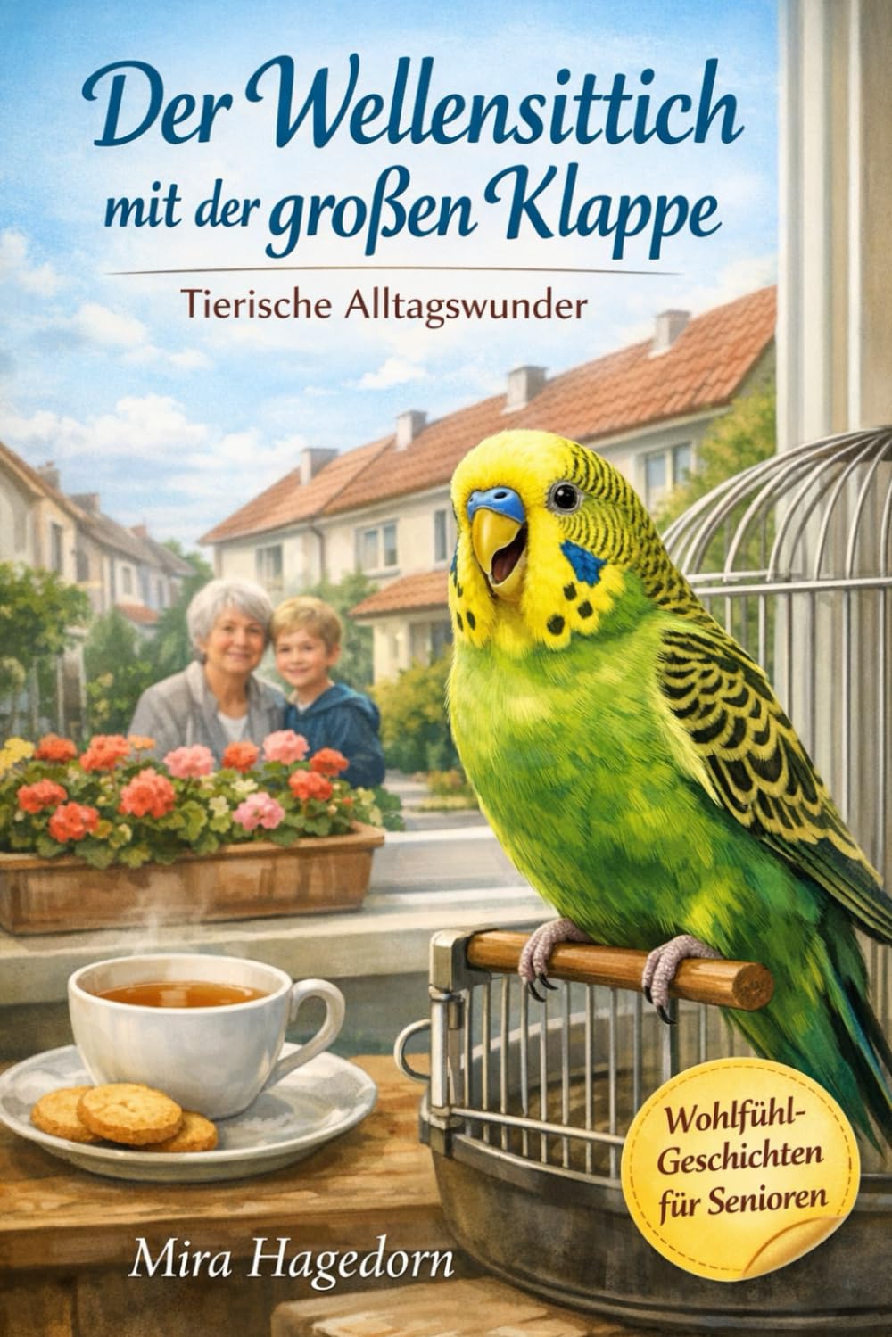 Der Wellensittich mit der großen Klappe - Tierische Alltagswunder: Begleite Wellensittich Pico mit zahlreichen Kurzgeschichten