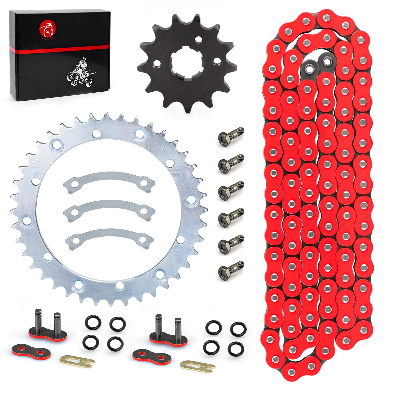Kit De Cadena De Transmisión Y Piñones De Repuesto Para