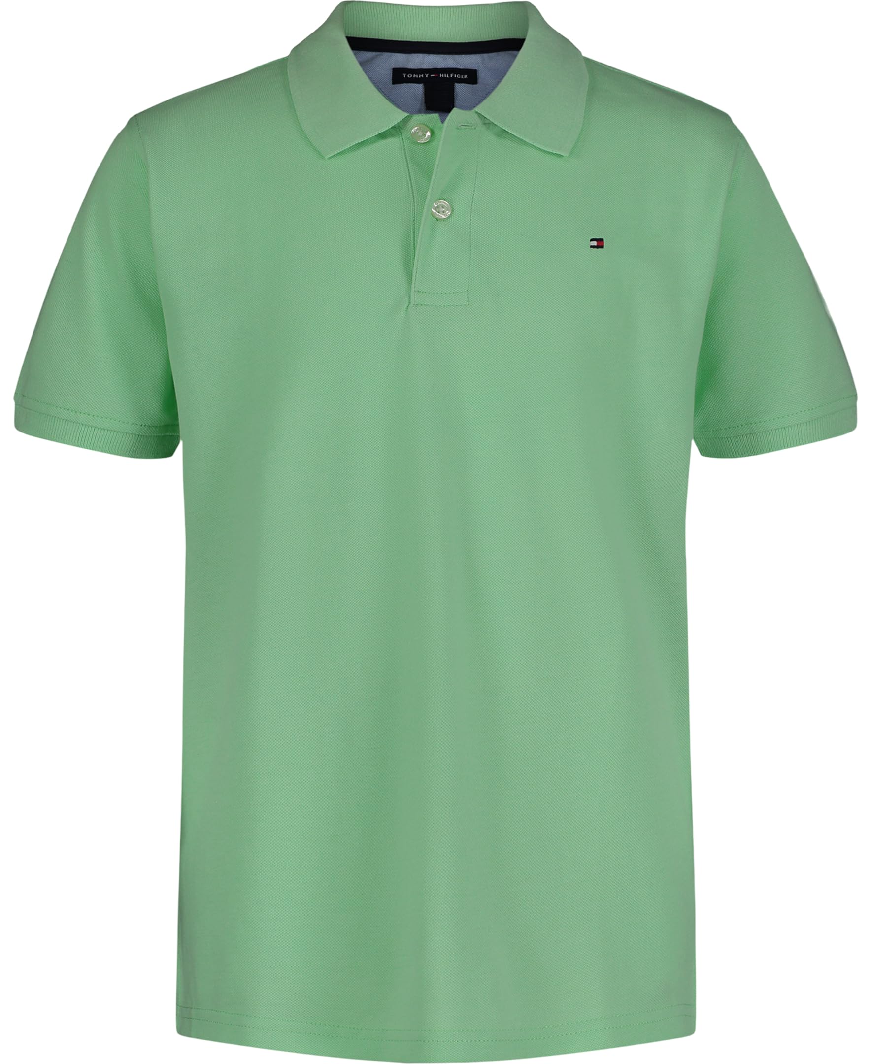Boys' Short Sleeve Solid Pique Ivy Polo Shirt