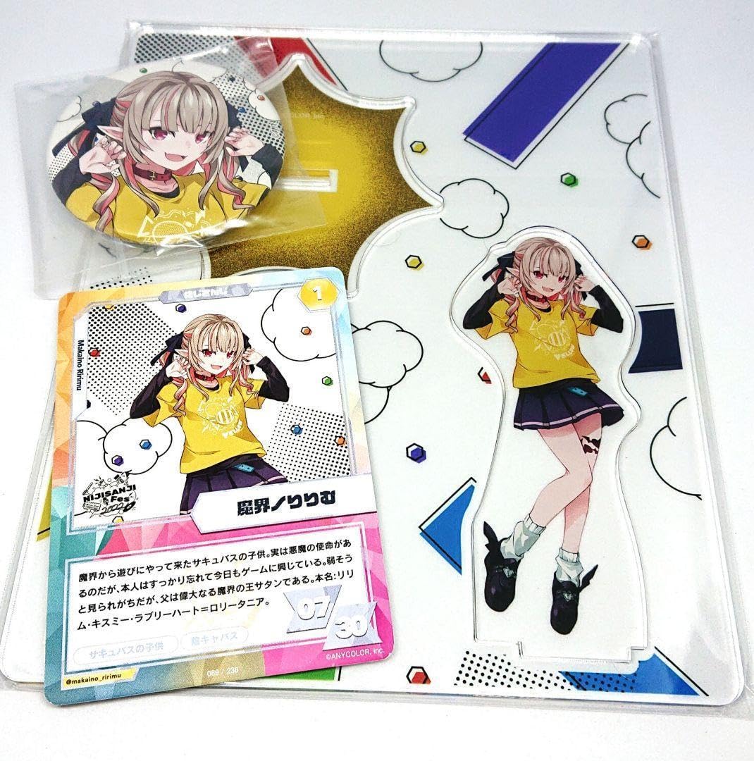 【B532】魔界ノりりむ　アクスタ　デコラモード　にじさんじ　アクリルスタンド Amazon.co.jp: デコラモード アクリルスタンド 魔界ノりりむ ZGUZ : おもちゃ