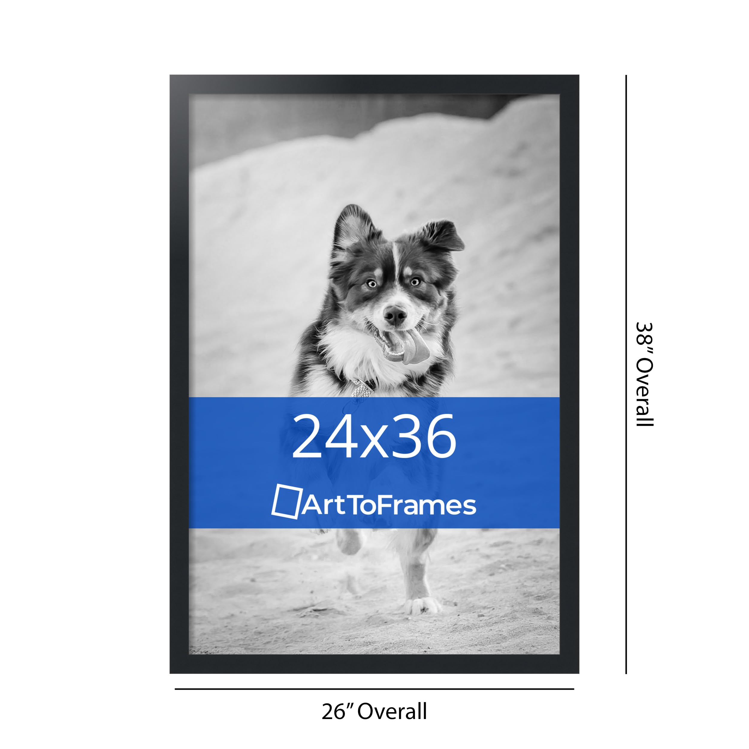 ArtToFrames 24x36 Poster Frame, 1.25