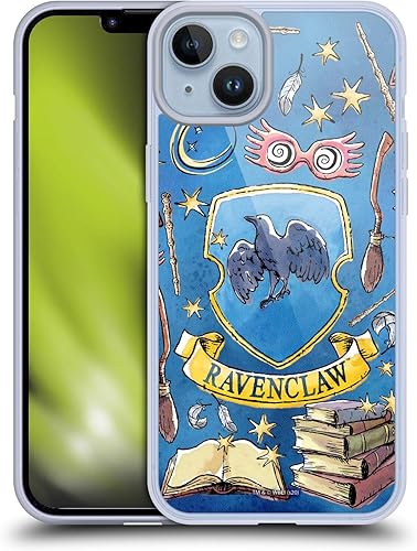 Vista 122 de Head Case Designs Funda de gel suave con licencia oficial de Harry Potter Slytherin, diseño de Reliquias de la Muerte XIII compatible con Apple