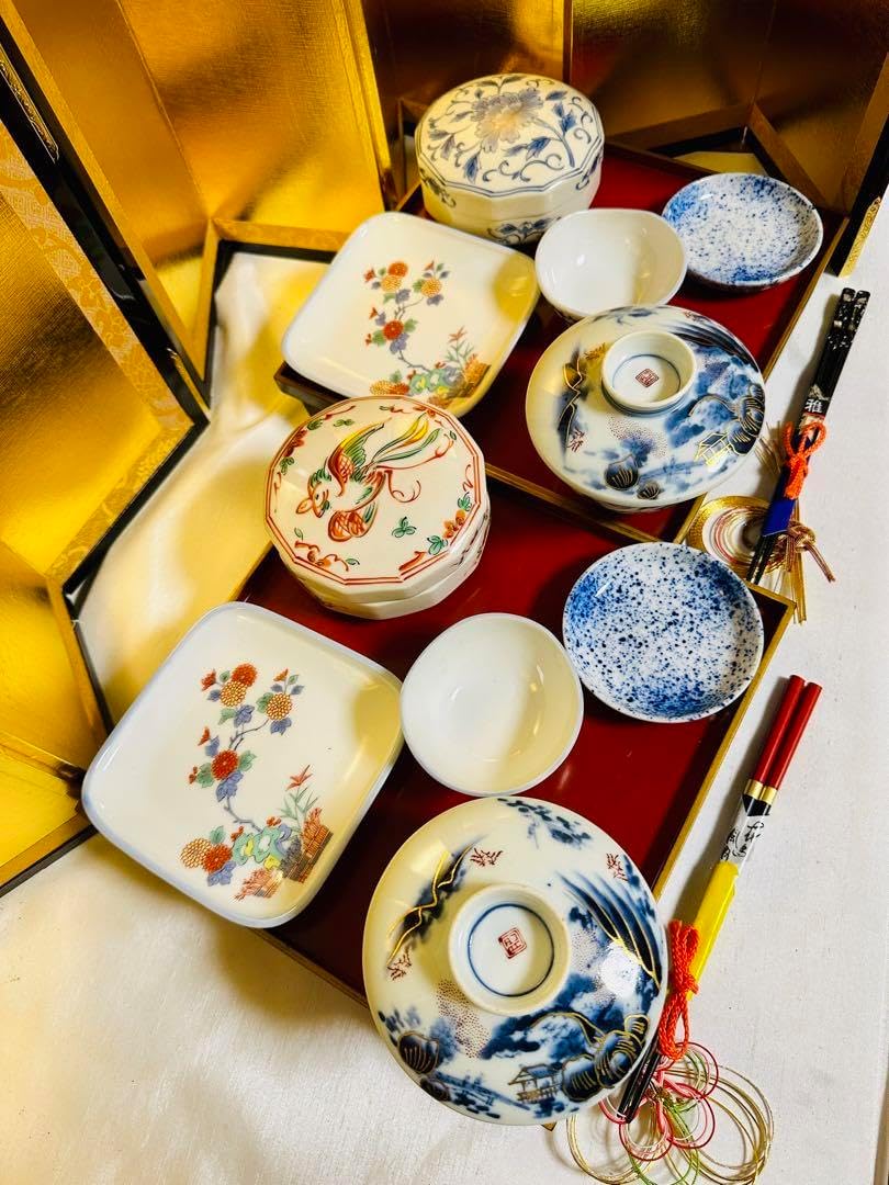 越前漆器 長角膳×5客】天然木製 たち吉 折敷 黒塗り 長期保管