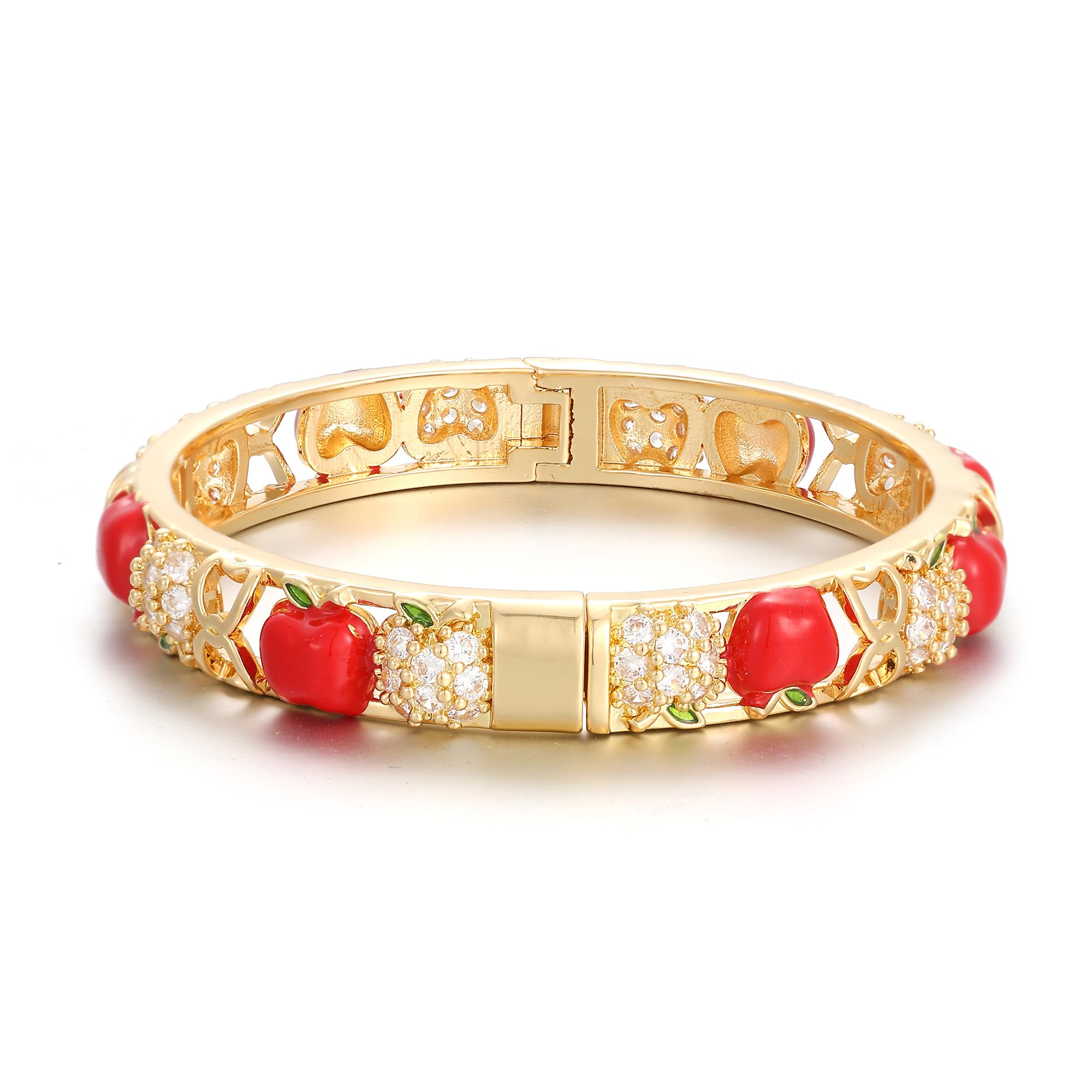 Ethlyn Gifts for little girls Gold Plated Colorful Openable Kids Baby Girls Bangles Bracelets Birthday Gifts for 2years 4 years 5 years old girls