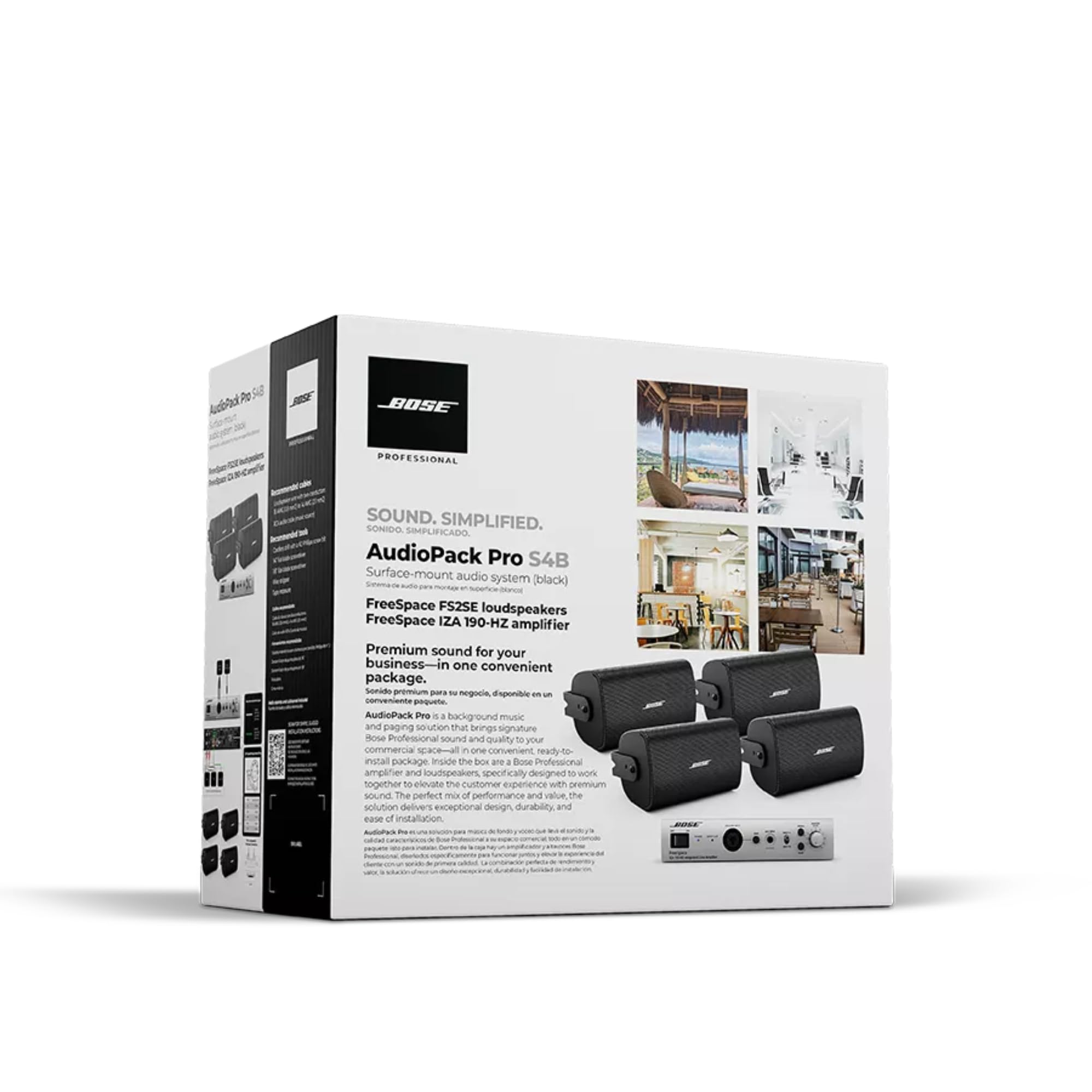 Amazon.com: Bose Professional AudioPack Pro S4 120-volt Surface