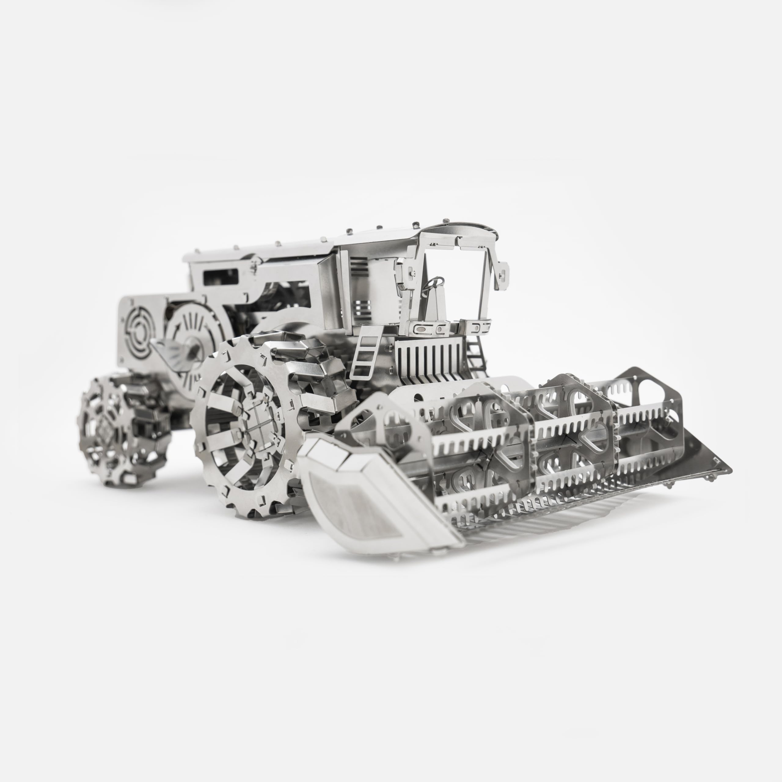 METAL-TIME VORACIOUS Harvester DIY kit Model, Metal Engineering Vehicle Model - Image 2