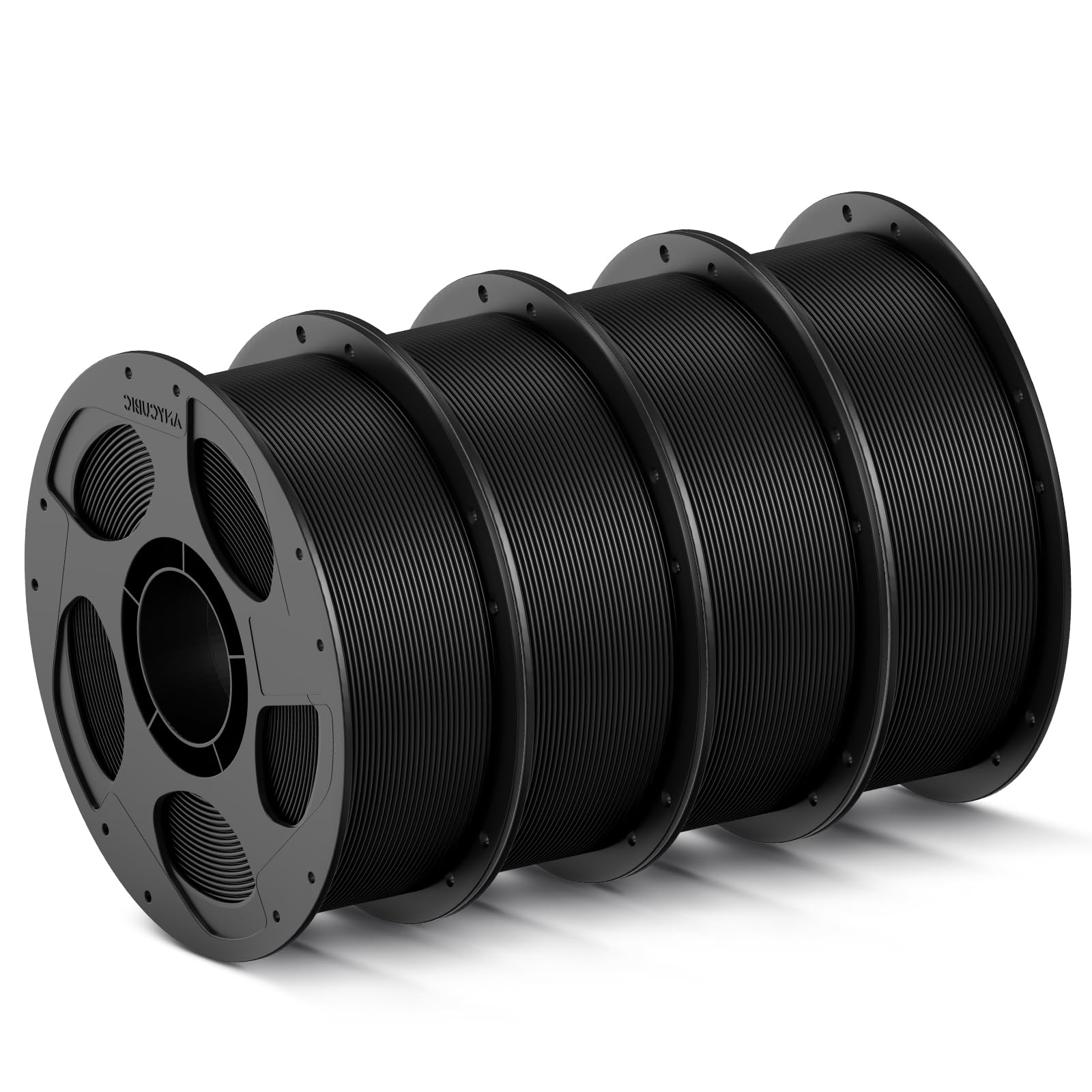 ANYCUBIC Filamento PLA 1,75mm, Filamento de Alta Velocidad para Impresoras 3D, RFID para Impresión Inteligente, Filamento PLA Rápido, Precisión Dimensional +/- 0,02mm, 4KG,Negro Perla