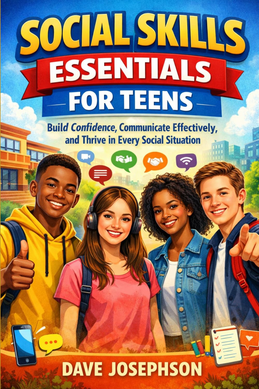 Social Skills Essentials for Teens: Build Confidence, Communicate Effectively, and Thrive in Every Social Situation