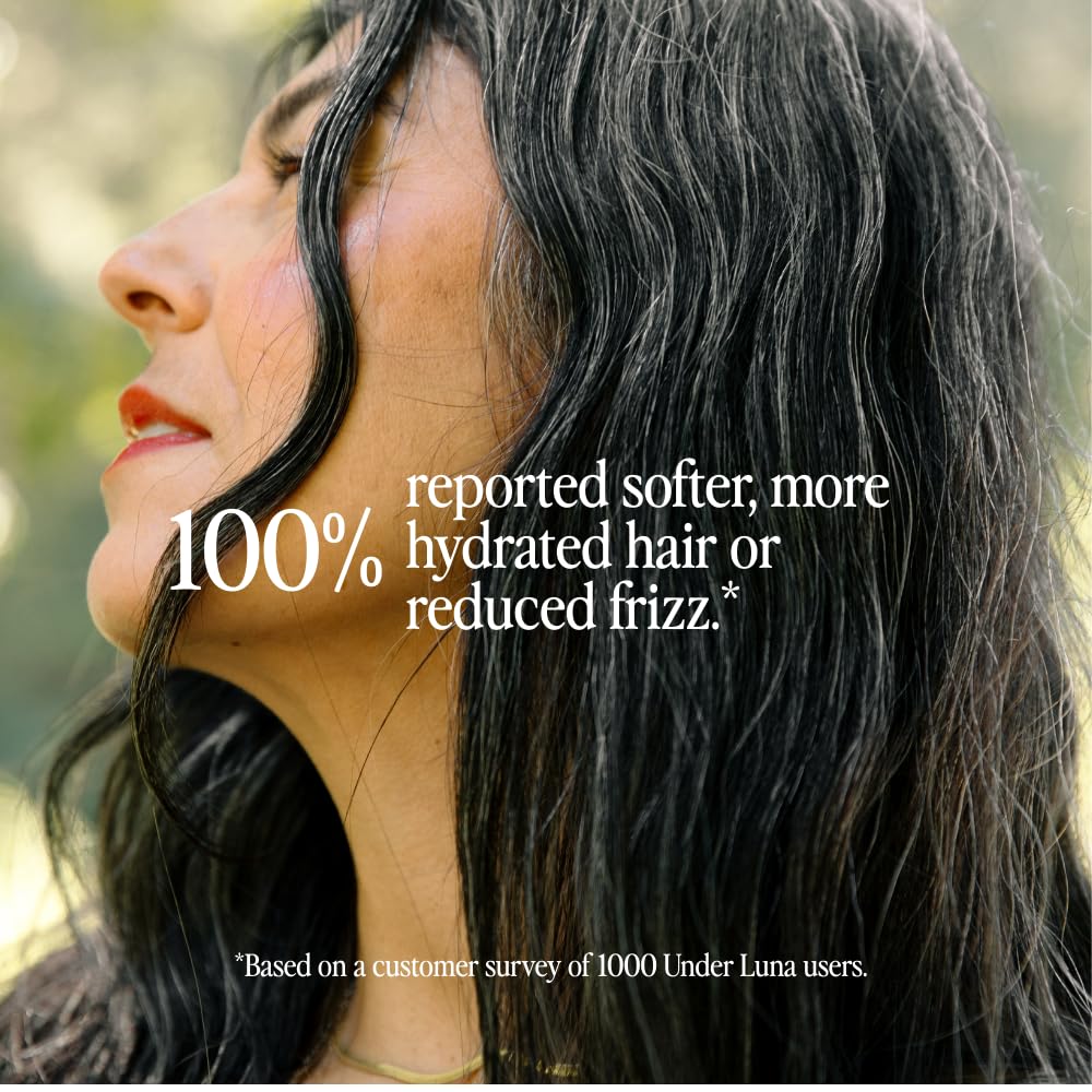 Under Luna Tulsi Bloom Conditioner | Hydration for Stronger, Resilient Hair | Smooths & Detangles Without Heaviness | Silicone-Free, pH Balanced, Vegan & Color-Safe | 9.5 fl oz