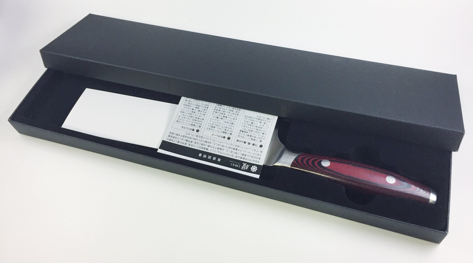 Amazon｜ヤクセル 包丁 165mm 三徳包丁 日本製 ダマスカス 曜 101層鋼