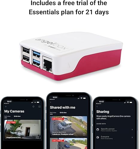 Miniatura 4 de AngelBox detecta y conecta todas tus cámaras de seguridad (99% compatible), haciendo que la configuración sea rápida, segura y confiable. Soporta