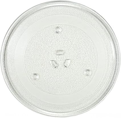 AV 11.3 inch/28.8 cm/288 mm Microwave Oven Glass Cooking Tray | Replacement Turntable Plate Compatible for Panasonic NN-ST342M Microwave Oven (This Plate is Not for Samsung Microwave),Transparent