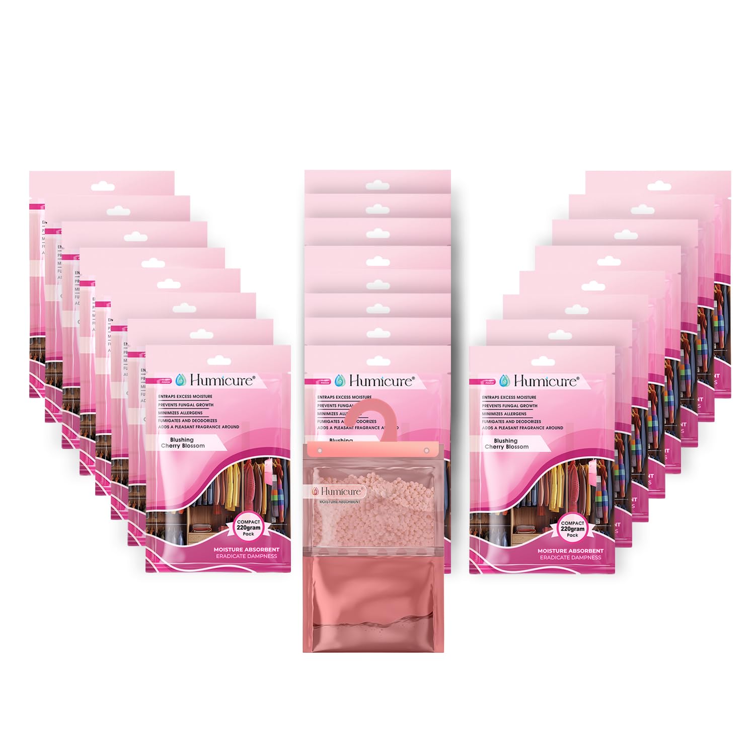 Moisture Absorber Dehumidifier - Fresh Fragrance Packs -19 Moisture Absorber Dehumidifier - Fresh Fragrance Packs -19