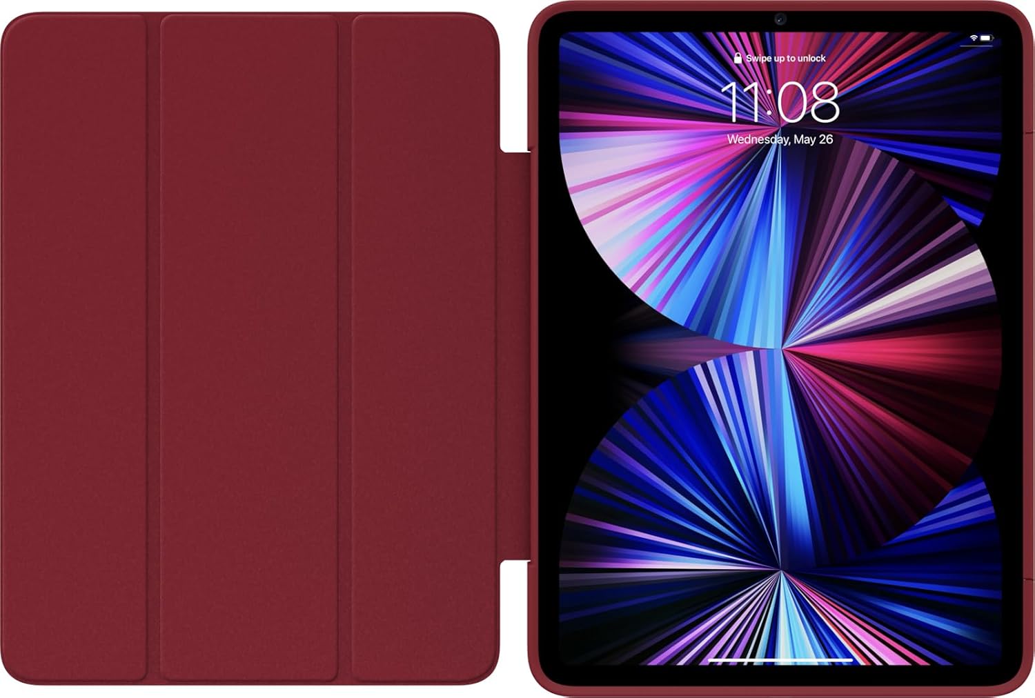 OtterBox - Symmetry Series 360 Elite Case for iPad 11" Pro (1st–6th Gen, M2/M3/M4/M5), Shockproof & Drop Protection, Ultra-Slim Protective Folio Case with Full Coverage (Harvard)