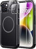 Vista 59 de Diverbox Funda para iPhone 13 [compatible con MagSafe] [con protector de pantalla] [a prueba de golpes] [a prueba de caídas] Funda de protección