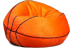 Big Joe Sports Ball Bean Bag Chair: Your Plush Basketball-Themed Retreat