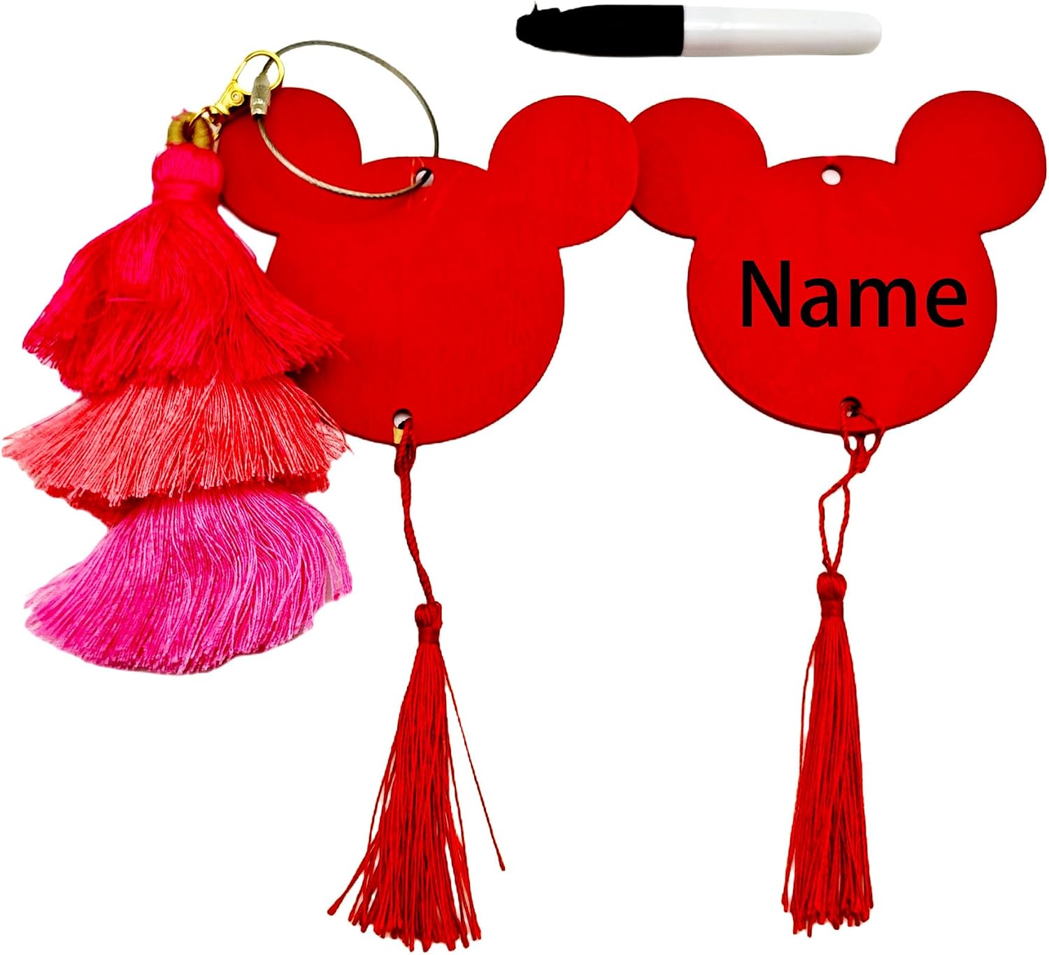 Stroller Family Name Tag for Theme Park Wheelchair Stroller Identifier Banner Amusement Park Stroller Tag Stroller Finder Sign