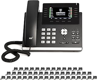 Z-Cloud Phone System by Mission Machines: Professional Pack - Auto Attendant/Voicemail, Cell & Remote Phone Extensions, Call Recording & Mission Machines Phone Service for 3 Months (48 Phone Bundle)