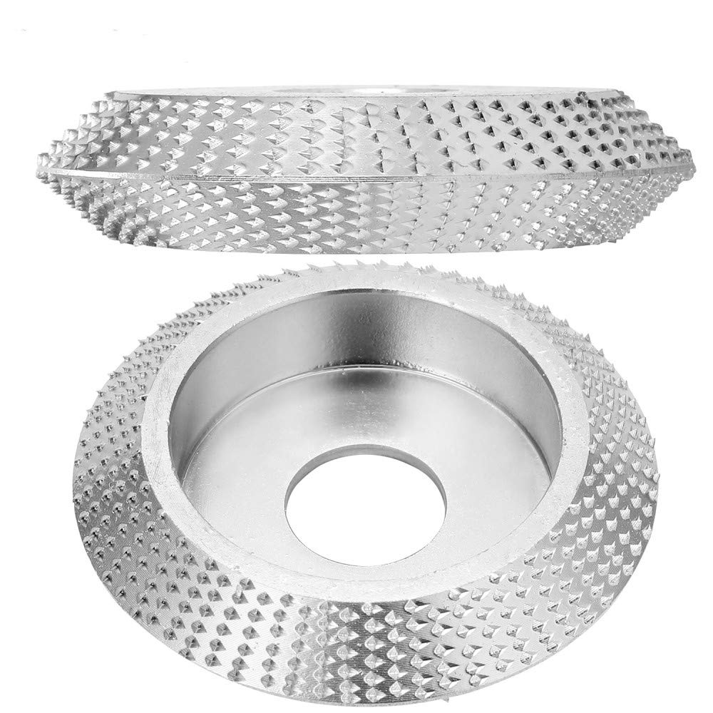 Rueda de Pulido, Muela Abrasiva, Herramienta Rotativa de Tallado Y Lijado, Disco Abrasivo para Amoladora Angular, Rueda Intermitente de Doble Cara/Sier/1Pcs