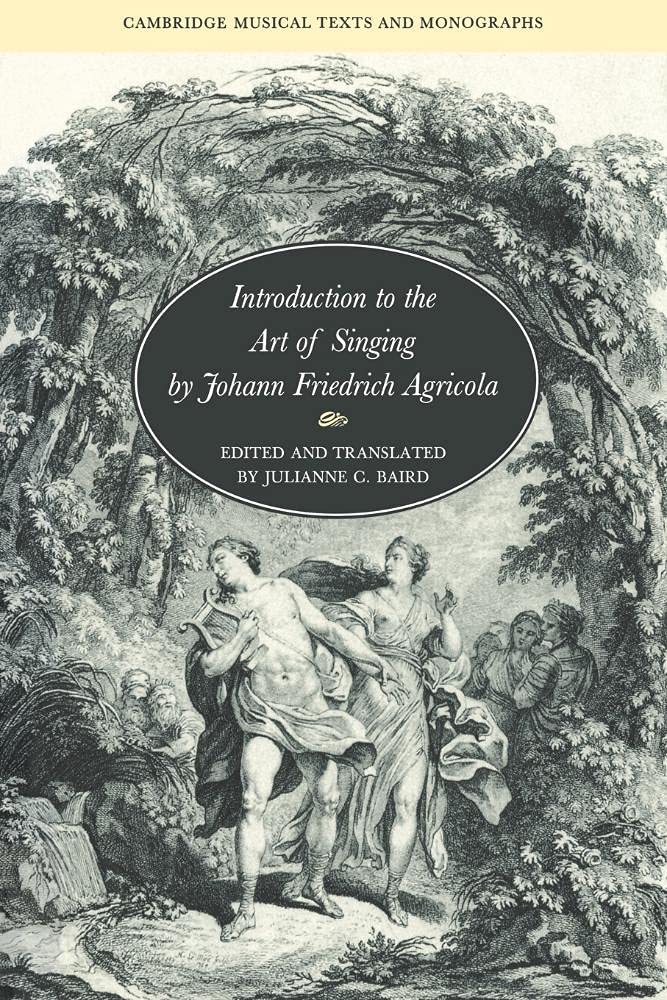 Introduction to the Art of Singing by Johann Fr, Agricola, Friedrich<-