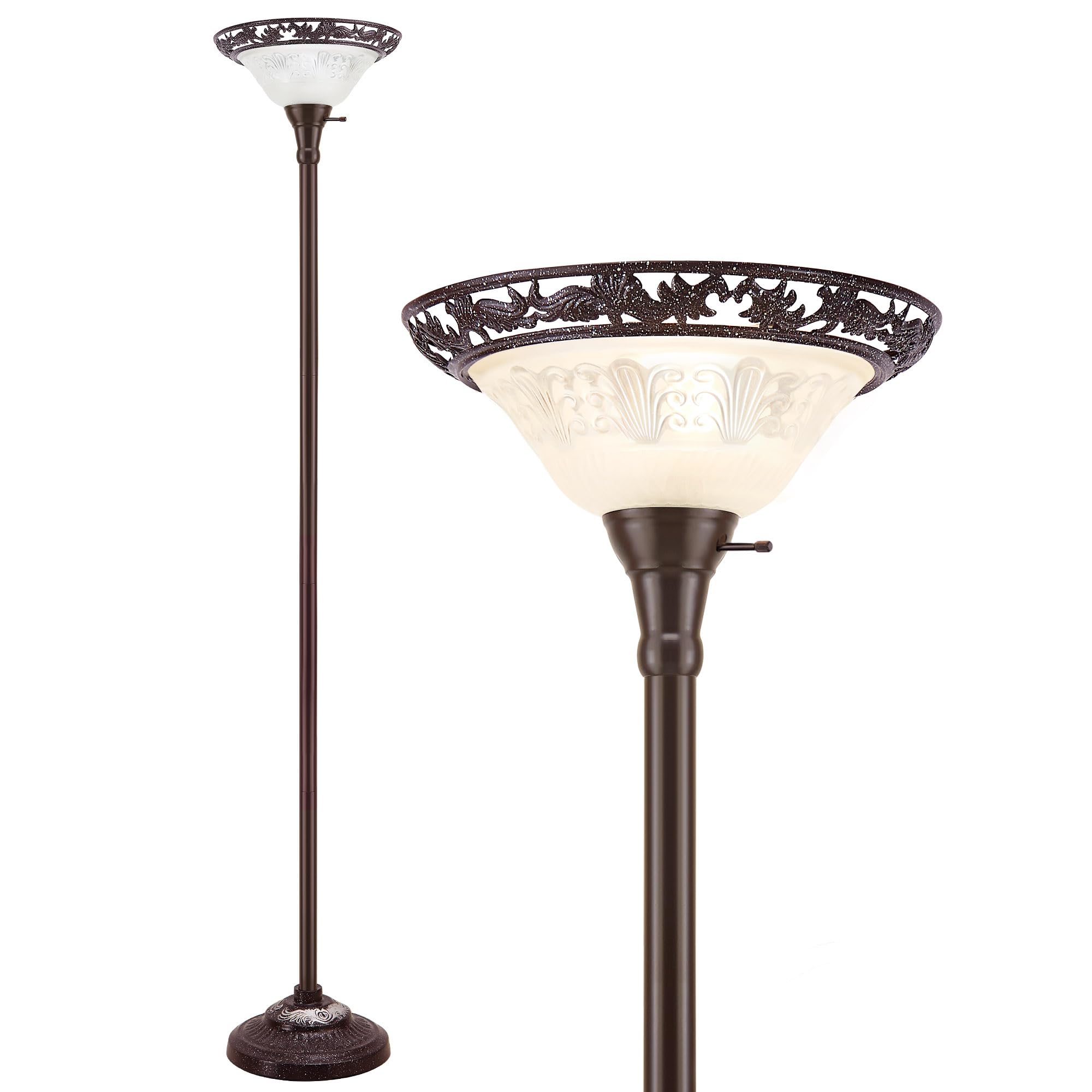 Luvkczc Torchiere Floor Lamp for Living Room - 70