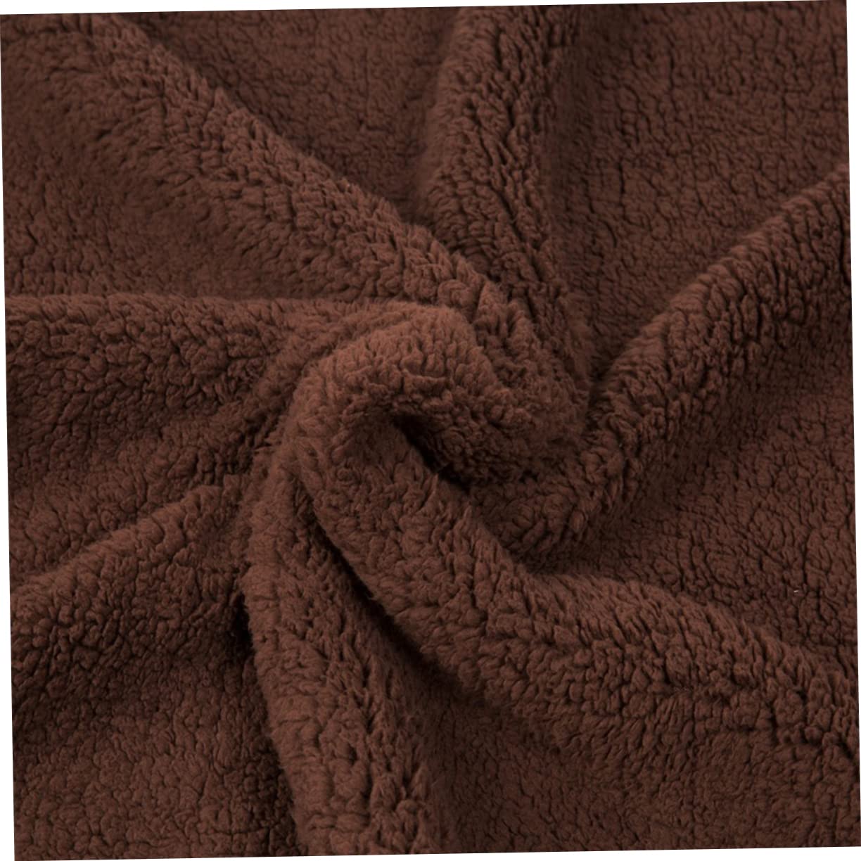 DINHEAROM Comfortable Coffee Plush Dog and Cat Blanket Cushion Sleep Mat Lightweight Pet Sleep Mat for Home Floors for Travel Durable Material for Use