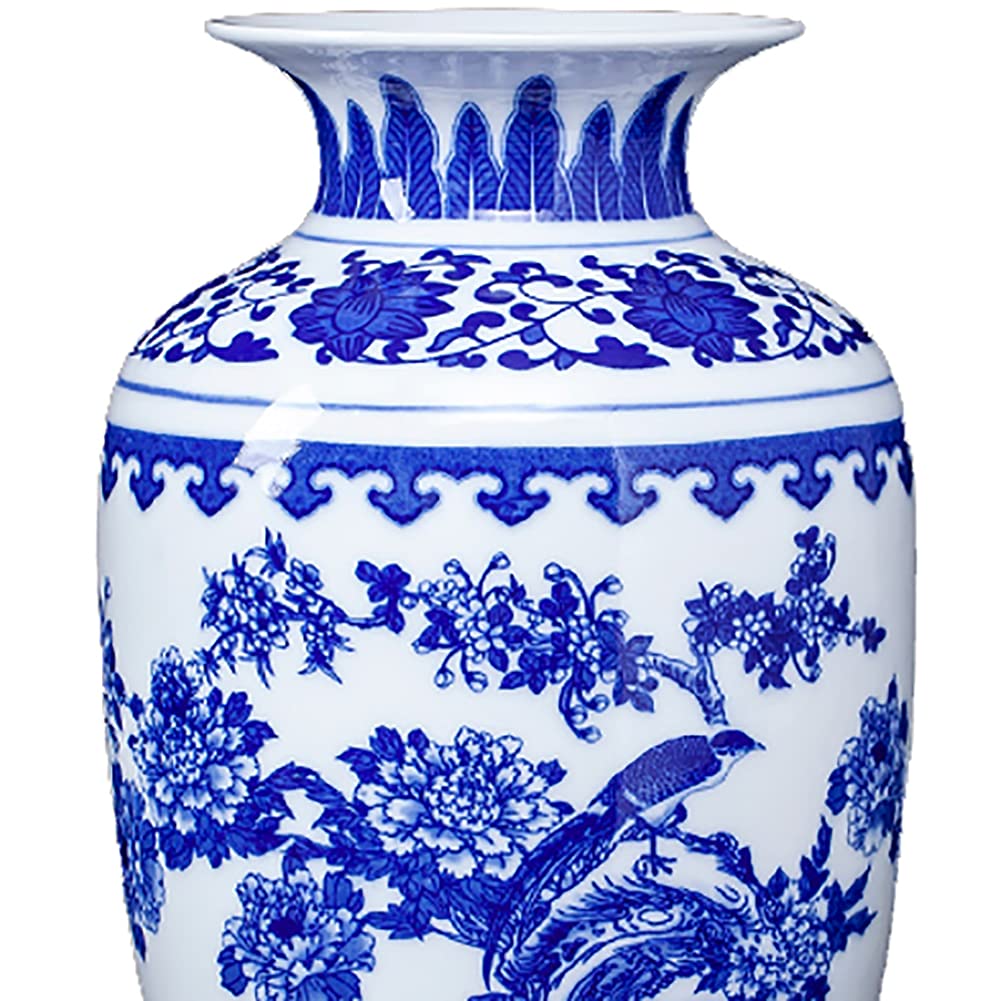 Vase Chinois Porcelaine Bleu Et Blanc ~ Boutique Chinoise