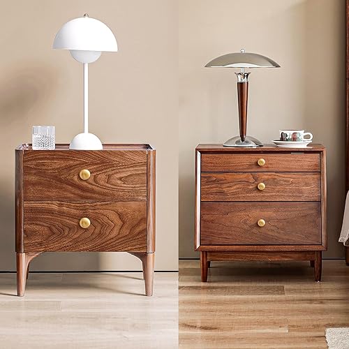 Miniatura 4 de RZDEAL 4 perillas de latón macizo de 1.0 pulgadas para gabinete, bola dorada cepillada, manijas y tiradores de herrajes para puertas de muebles