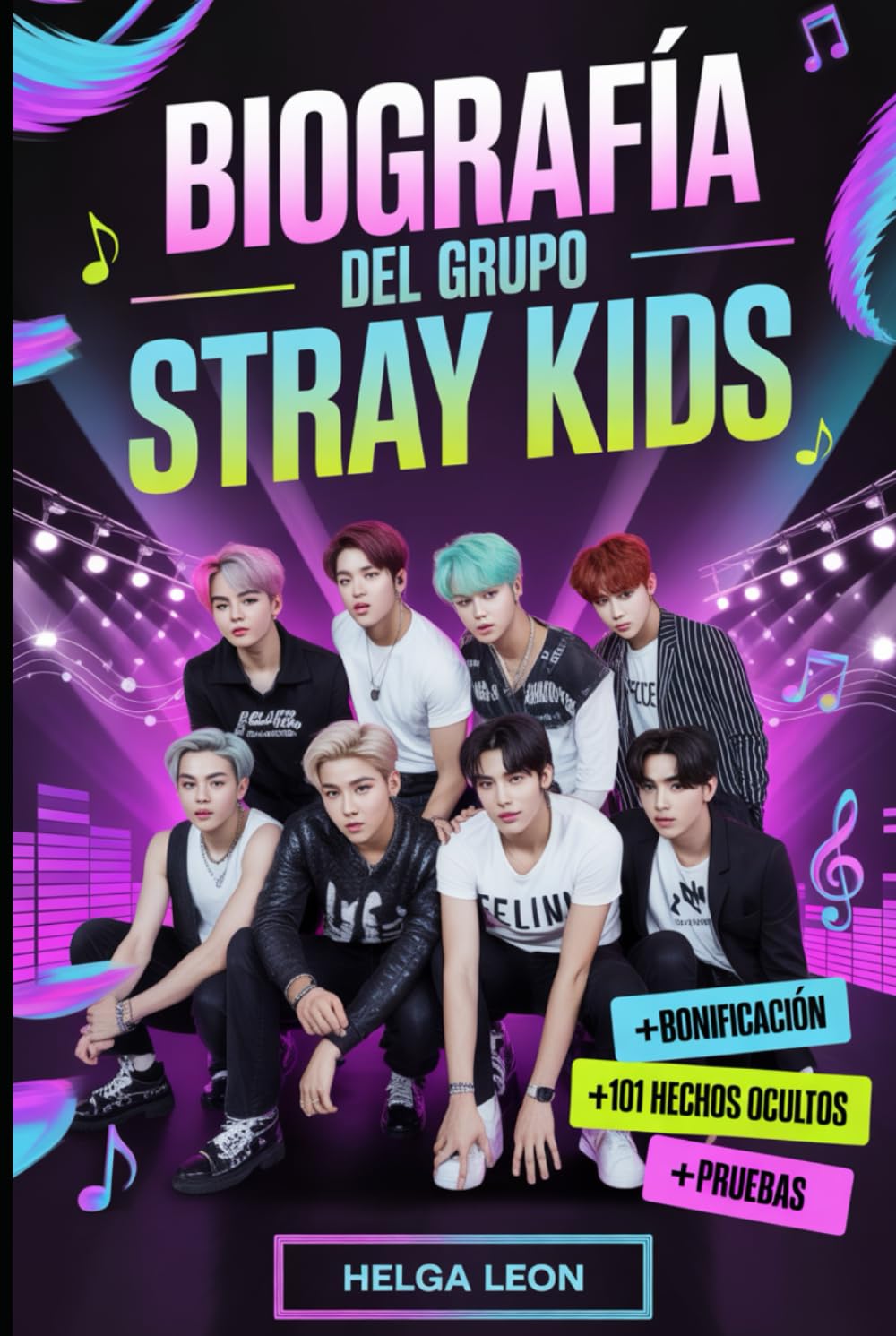 Livre biographie de Stray Kids l'histoire complete du groupe de K-pop