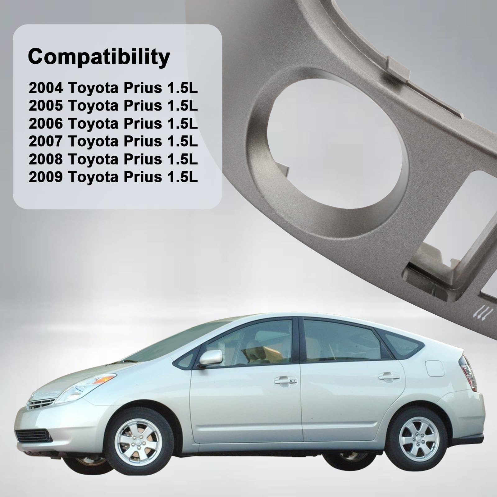 A/c Vent MADAT 4Pcs Air Vent Panel Trim Fit For Toyota Prius