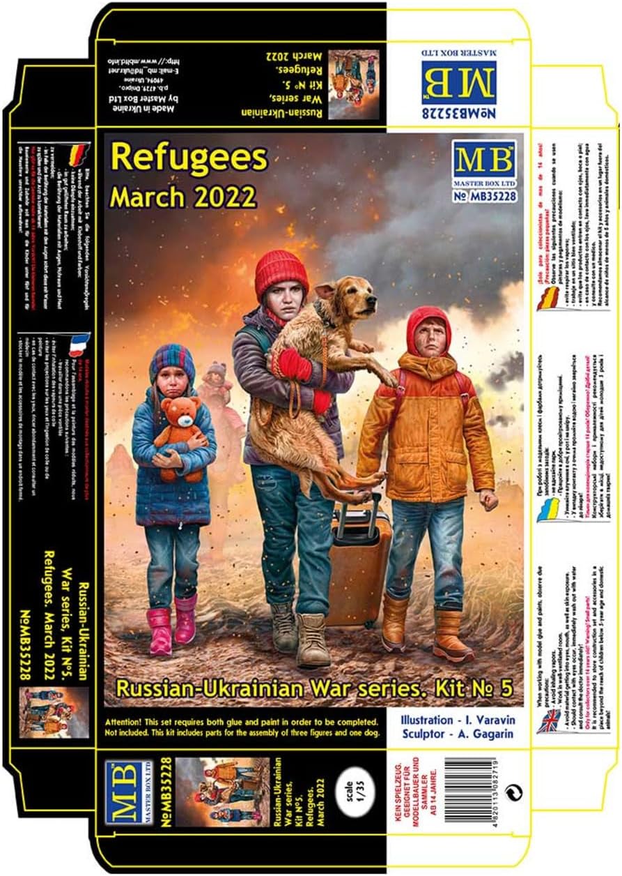 Masterbox 1:35 - Kit No.5 Refugees (UKR-RUS War)