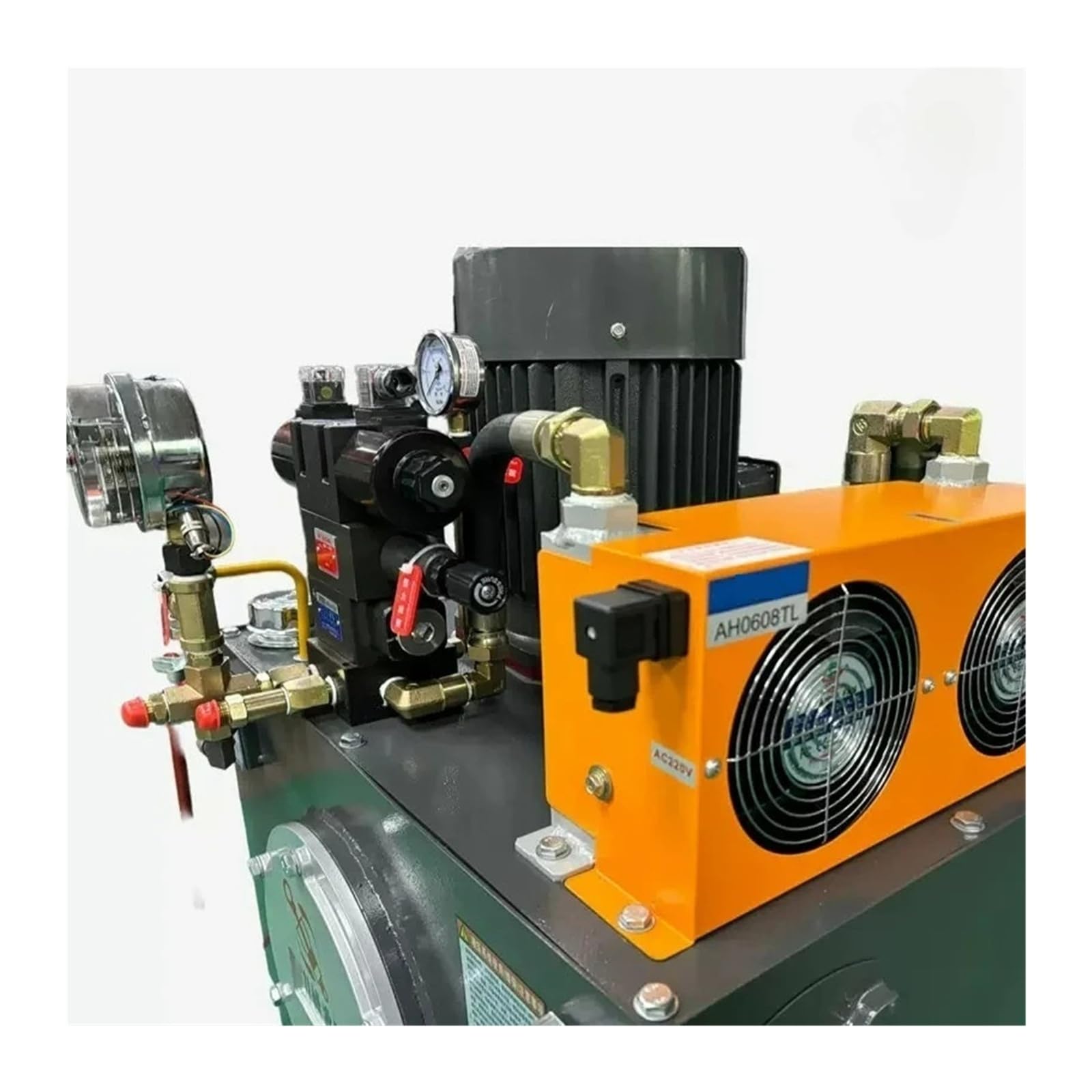 AH0608TL-CA Raffreddatore d'aria for olio idraulico – Unità di raffreddamento a doppia ventola for compressori e piccoli sistemi Operazione stabile