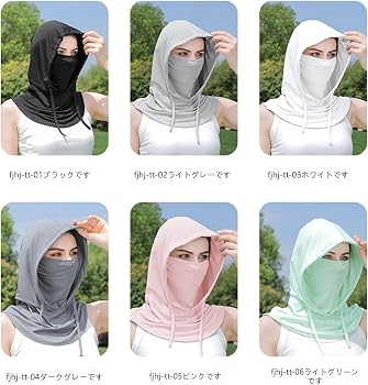 Amazon.co.jp: 夏用冷感フェイスカバー UVカット・通気性 息苦しくない