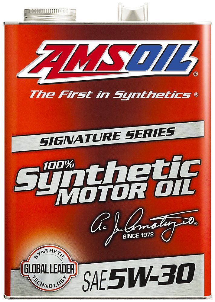 Amazon | AMSOIL(アムズオイル) エンジンオイル SIGNATURE SERIES [ 5W