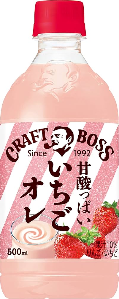Amazon.co.jp: BOSS(ボス) サントリー クラフトボス いちごオレ