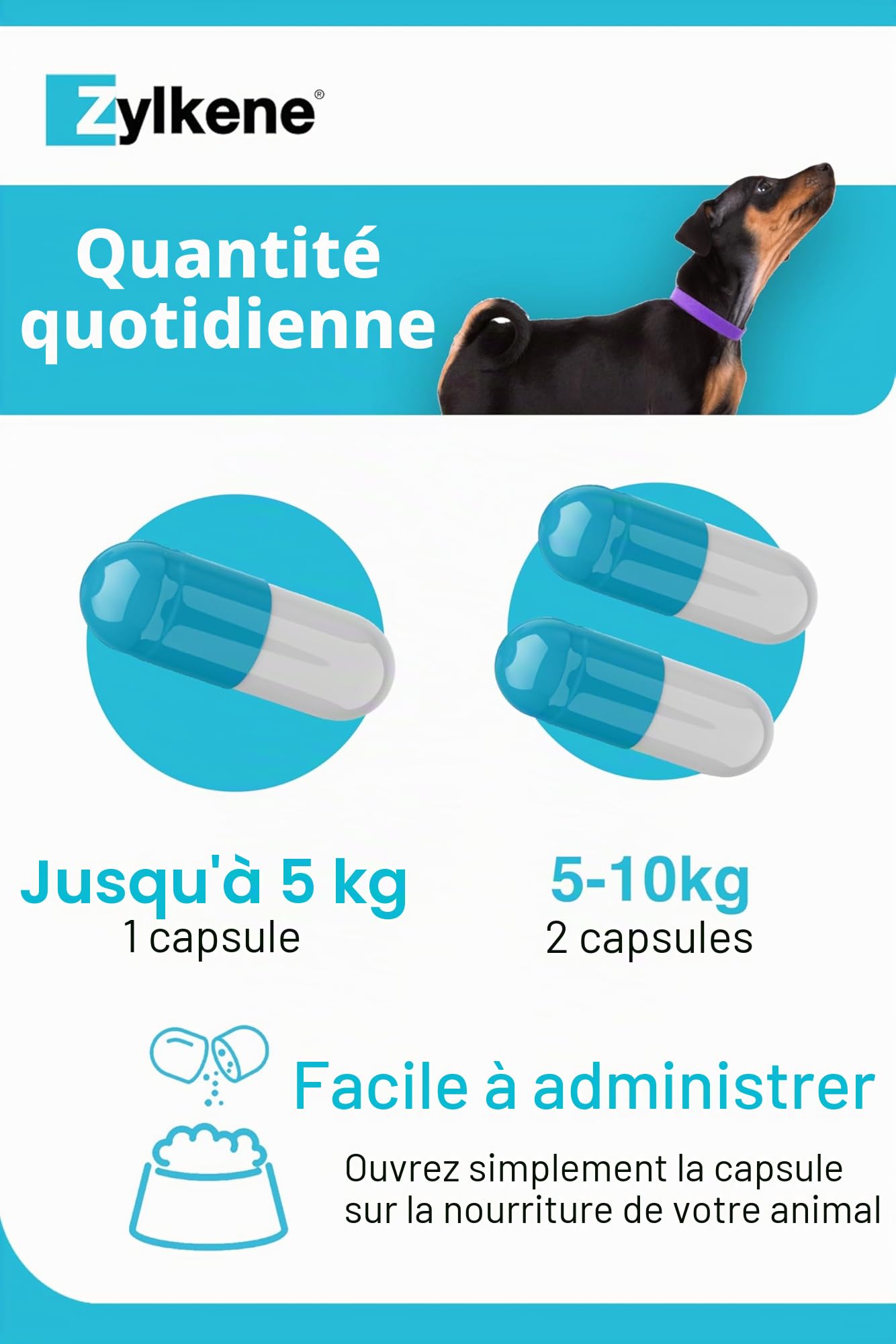 Vetoquinol Zylkène 75mg 20 gélules