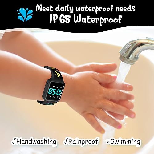 Miniatura 8 de NN BEN NEVIS Reloj de entrenamiento para ir al baño, reloj digital para niños pequeños con cuenta atrás, música, despertador, recordatorio de