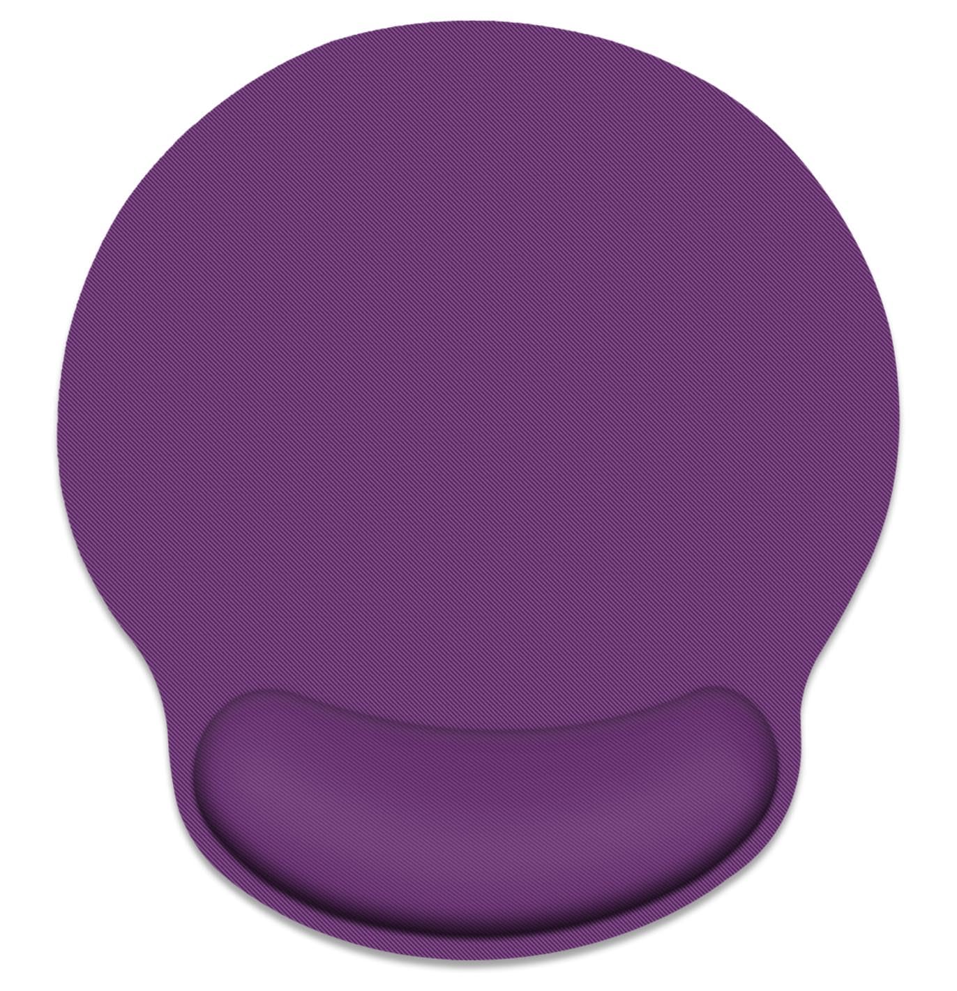 Britimes Purple Mouse Pad Ergonomic Mouse Pad with Wrist Support Non-Slip Rubber Base Mousepad for Home Office Gaming Working Computers Laptop Easy