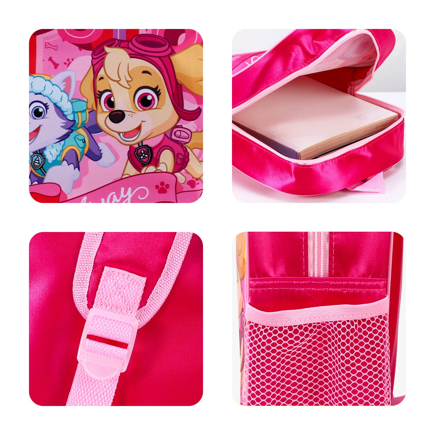 Zaino Barbie Per Bambini - Design Rosa Con Spallacci Imbottiti - Foto 5
