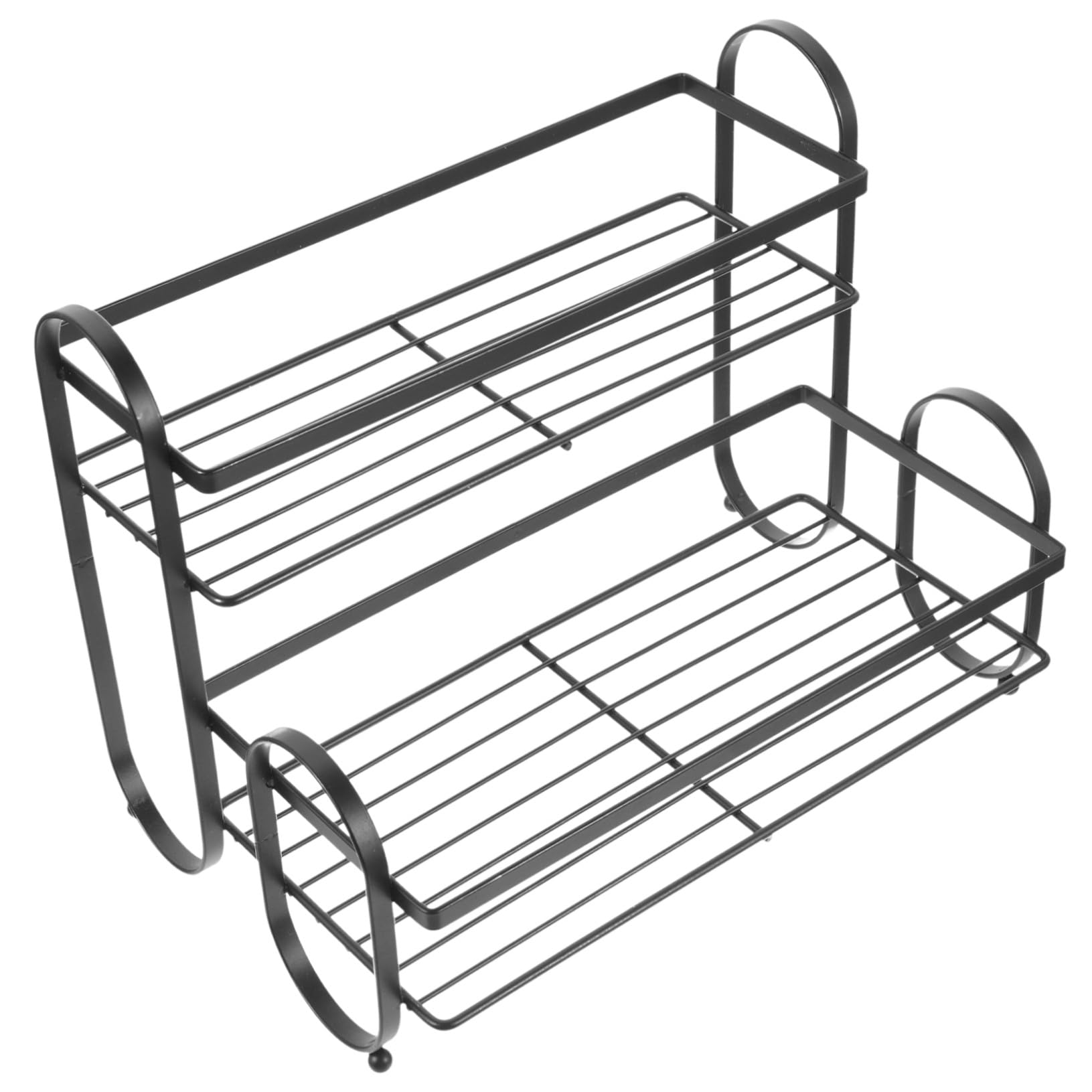 Healifty Estante para Condimentos de Mostrador y Portabotellas para Especias Base Estable Adecuado para Organización de Cocina y Almacenamiento de Condimentos en Encimera