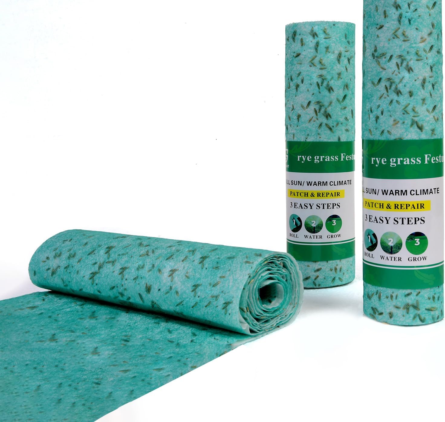 Biodegradable Grass Seed Mat Seed Starting Mat 300cm × 20cm Seed Mat