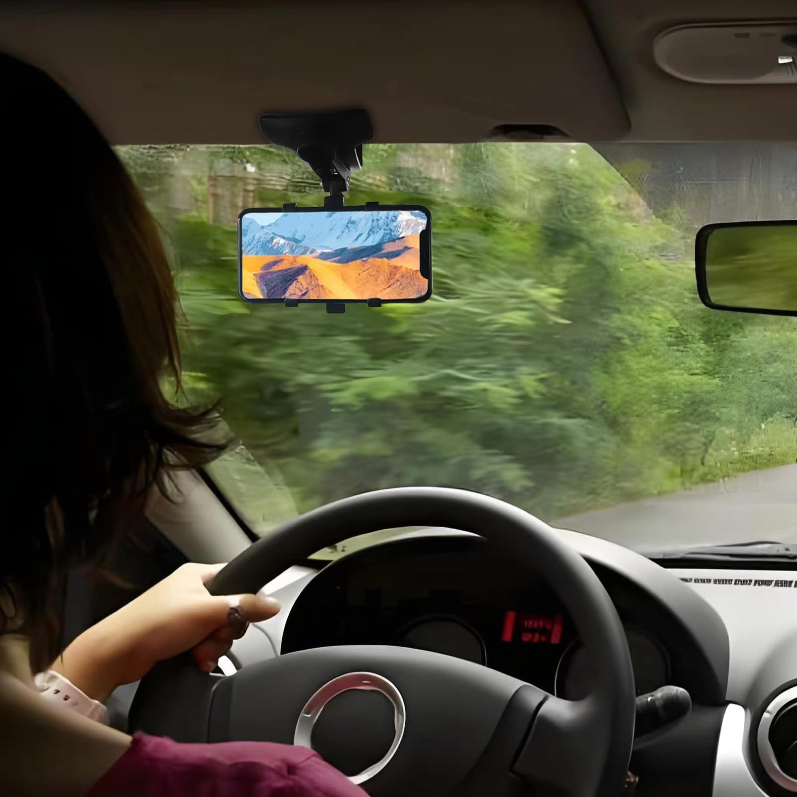 Supporto per telefono da auto Auto Antivibrazione | Supporto Per Cellulare Da Cruscotto Auto Per Berlina, SUV, Camion, Rimorchio, Camper, GPS, Navigazione, Cruscotto, Bocchetta
