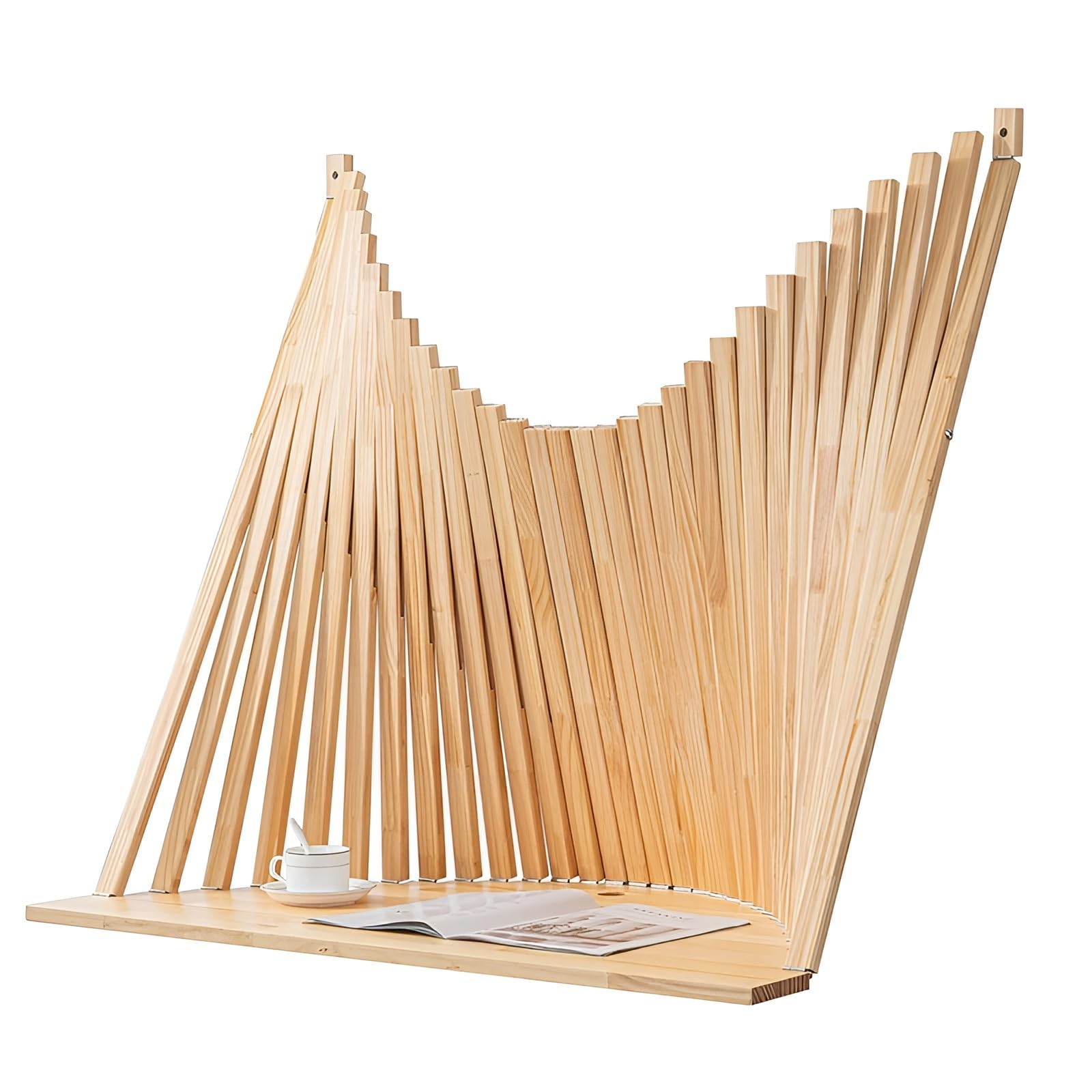 Mesa Plegable Multifuncional, Escritorio De Pared Plegable Que Ahorra Espacio, Mesa De Comedor Plegable Flotante para Computadora Portátil para El Hogar Y La Oficina(80 * 60cm)
