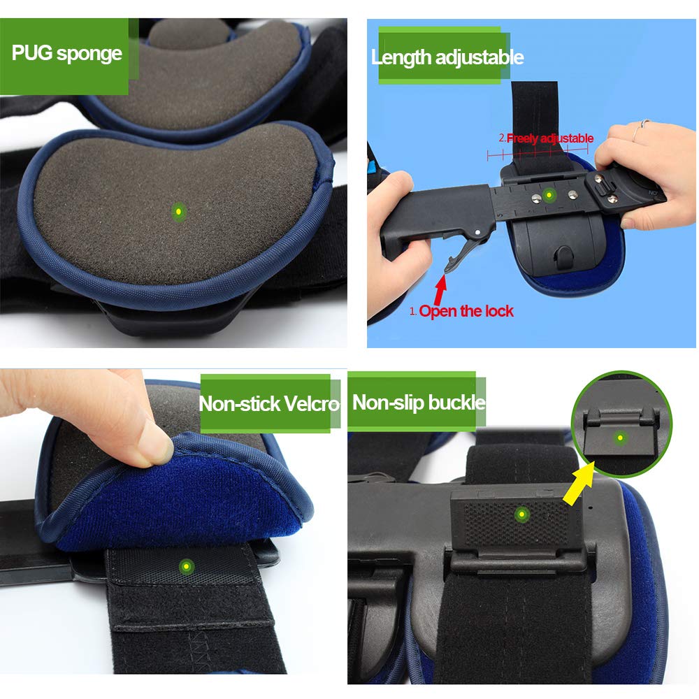 Rodilleras Articuladas, Rodilleras para Osteoartritis, Inmovilizador De Rodilla para Ligamentos Cruzados Anterior Y Posterior, Meniscos Y Lesiones Deportivas, Órtesis De