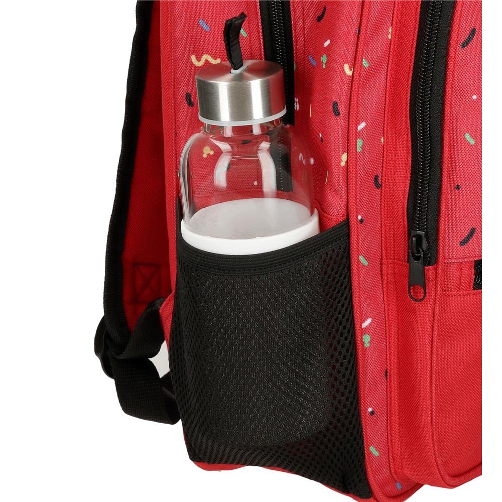 Disney Niños Equipaje- Bolsa de Mensajero, Rojo, Tailla Unica