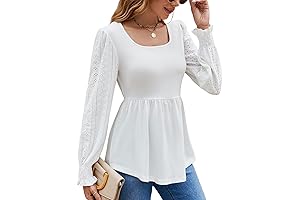 Elegant Flowy Fit and Flare Tunic